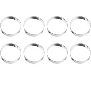 norpro 3775 muffin rings, 2 packs of 4 (for 8 rings total)