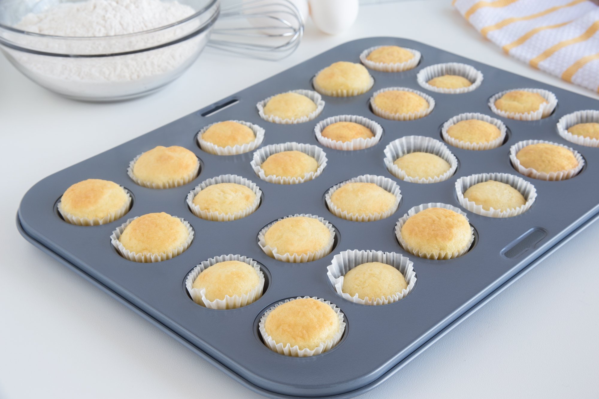 Fox Run Mini Muffin Pan, 24-Cup, Preferred Non-Stick