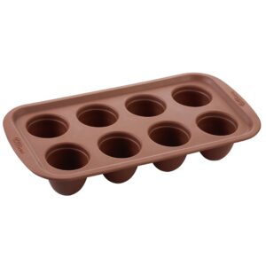 wilton brownie pops silicone brownie and cake pop pan, 8-cavity