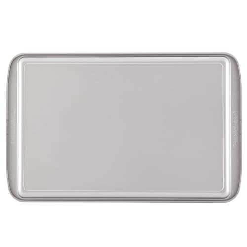 Farberware Nonstick Bakeware 4-Piece Baking Sheet Set, Gray -