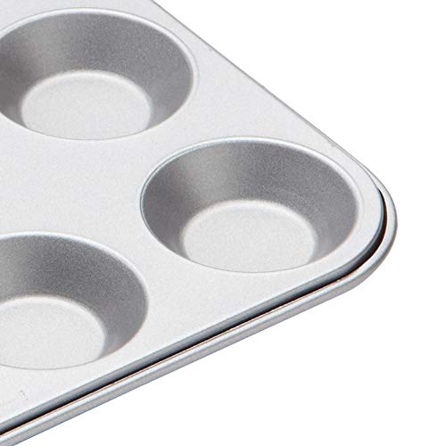 KitchenCraft Non Stick Muffin Tin/Mince Pie Baking Tray, 12 Holes, 31.5 x 24 cm