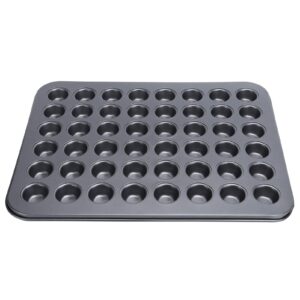 cupcake pan, 48‑cup non‑stick mini round cupcake pan tray baking mould bakeware cooking accessory