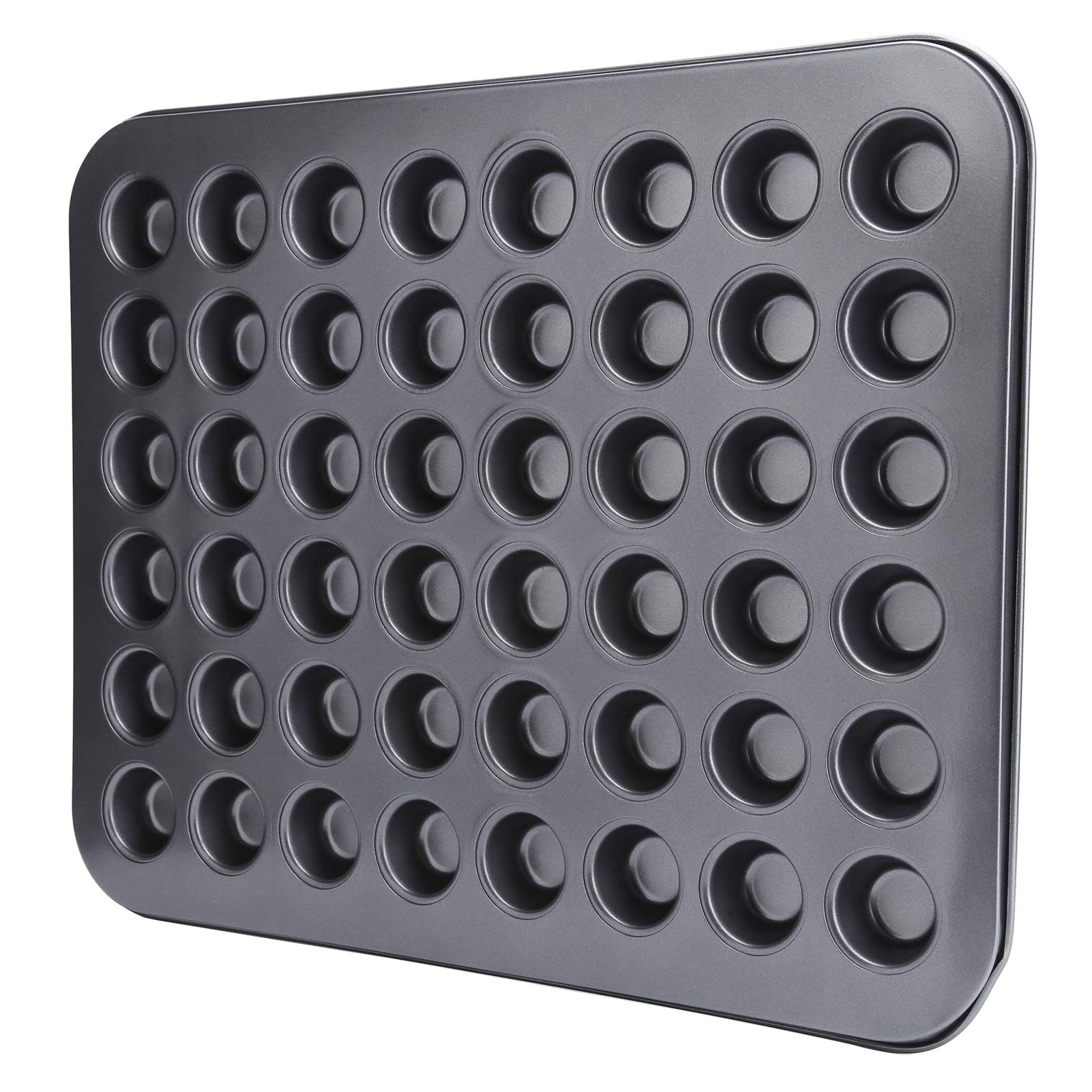 Cupcake Pan, 48‑Cup Non‑Stick Mini Round Cupcake Pan Tray Baking Mould Bakeware Cooking Accessory