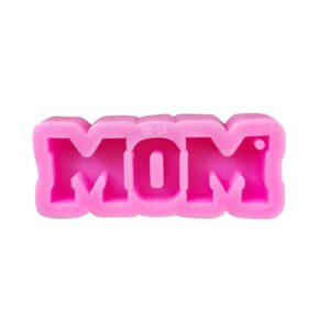 Silicone Mom Letter Mould DIY Chocolate Cupcake Cake Muffin Baking Mold for Best Mom Mother's Day Celabration Holiday Party Making Cake Balls, Muffins, Cupcakes, and Candies