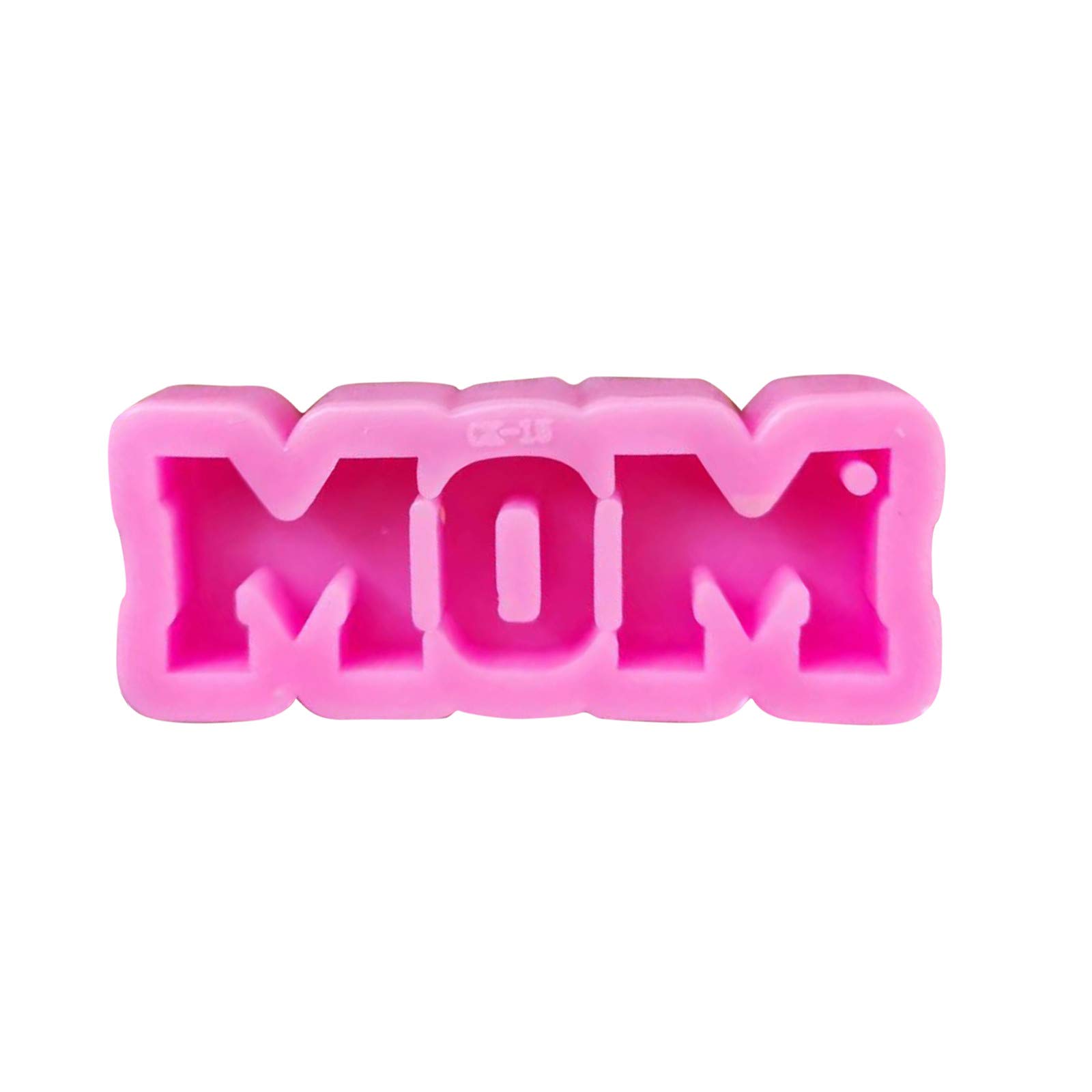 Silicone Mom Letter Mould DIY Chocolate Cupcake Cake Muffin Baking Mold for Best Mom Mother's Day Celabration Holiday Party Making Cake Balls, Muffins, Cupcakes, and Candies