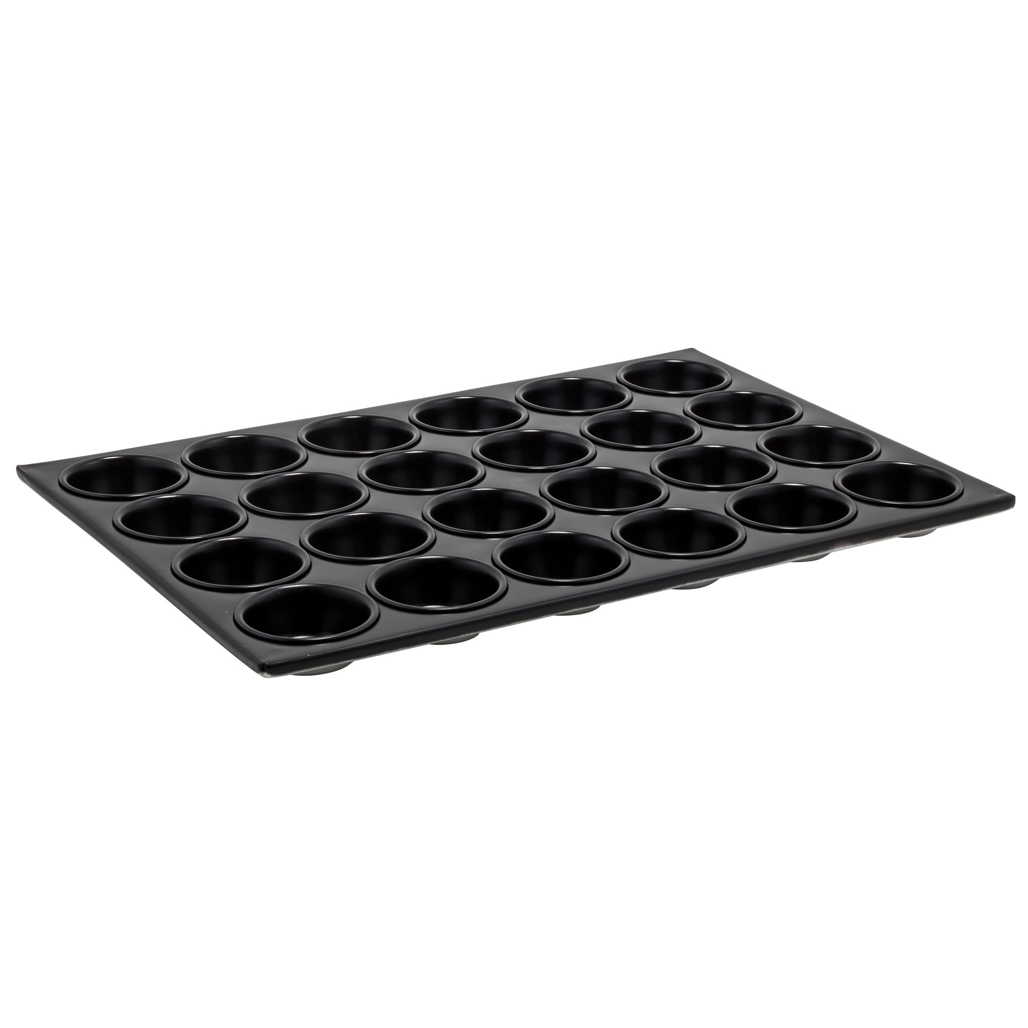 Winco 24-Cup Non-Stick Muffin and Cake Pan, Aluminum