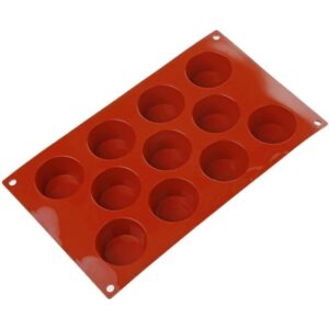 Silikomart Mould Mini Muffin, 51mm, Terracotta