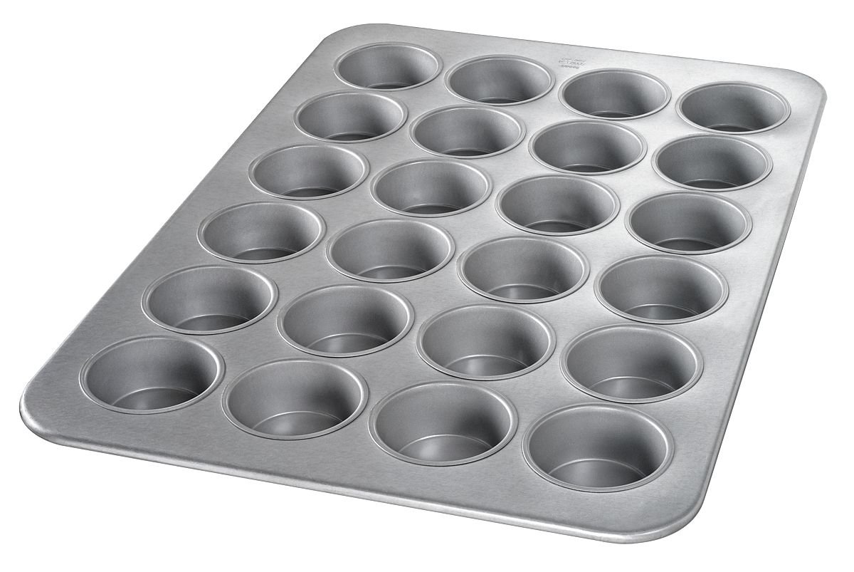 Chicago Metallic Glazed Aluminum Jumbo Muffin Pan for 24 Muffins