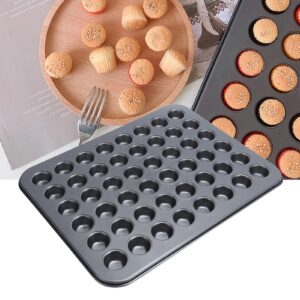 Fdit Bakeware Cupcake And Muffin Pan 48Cup NonStick Mini Round Cupcake Pan Tray Baking Mould Bakeware Cooking Accessory Make Complete And Beautiful Cakes