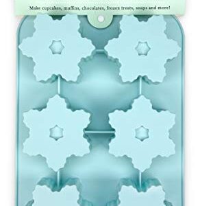 Handstand Kitchen Winter Wonderland Snowflake Shaped Cupcake Mold