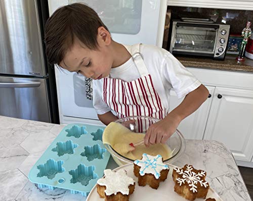 Handstand Kitchen Winter Wonderland Snowflake Shaped Cupcake Mold