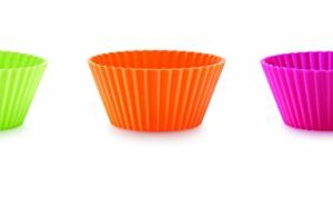 Lekue 12-Piece Muffin-Cup Set, Assorted