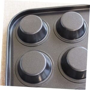 DOITOOL Loaf Bread Pan Cake Molds Mini Muffin Pan Lemon Muffin Pans Nonstick Quiche Pan Muffin Tin Steel Cupcake Pan Muffin Pan 12 Steel Cupcake Mold Stainless Steel Patties Little Muffin