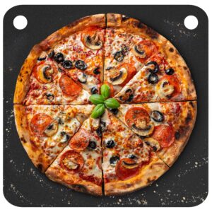 primica pizza steel for oven - durable steel as alternative to pizza stone - high quality steel for bbq grill and bakings (13.6” x 13.6”)