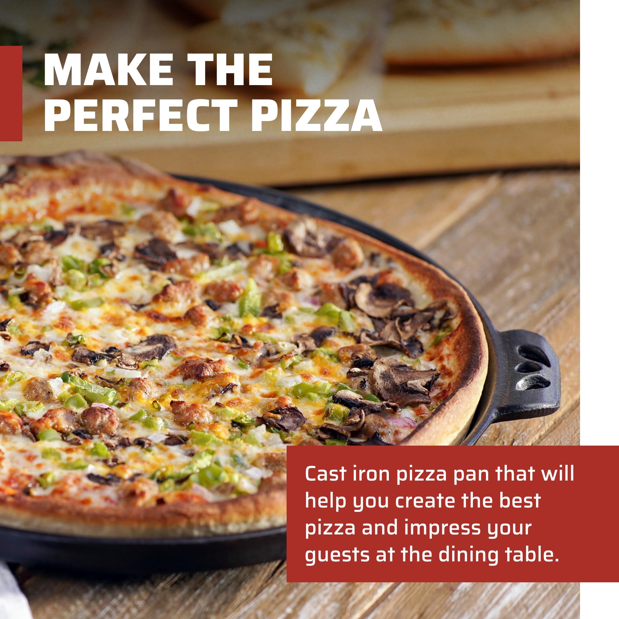 Cast Iron Pizza Pan