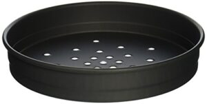 lloydpans kitchenware usa made hard-anodized 12 inch perforated deep dish pizza pan