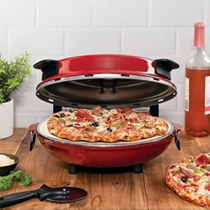 Kalorik Hot Stone Pizza Oven, Red (PZM 43618 R)