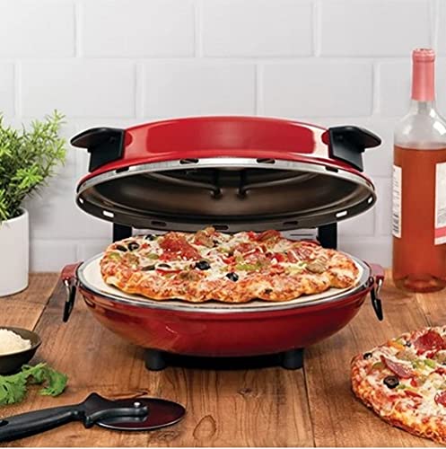 Kalorik Hot Stone Pizza Oven, Red (PZM 43618 R)