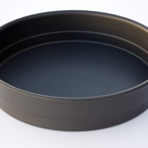 LloydPans 10x2.25 inch, Deep Dish Pizza Pan. Pre-Seasoned PSTK, Self-Stacking Pan.