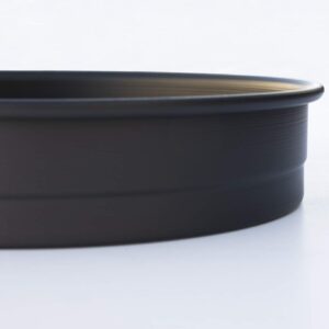 LloydPans 10x2.25 inch, Deep Dish Pizza Pan. Pre-Seasoned PSTK, Self-Stacking Pan.