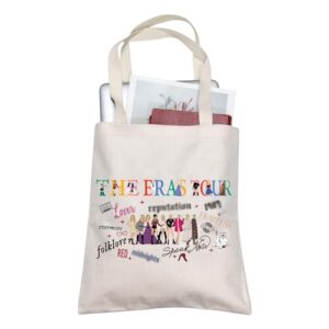 tobgbe gifts for singer music lyric inspired tote bag album name tote bag singer's merchandise singer fan gifts (ter tote)