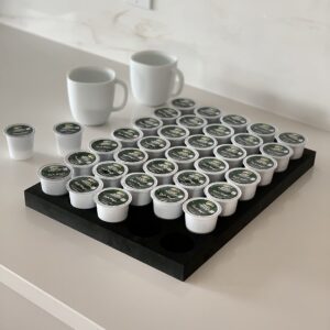 Coffee Pod Storage Tray, Organizer Compatible with Keurig K Cup For Drawer or Countertop 35 Pod Capacity