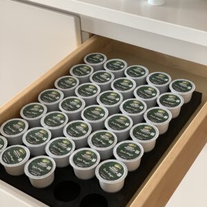 Coffee Pod Storage Tray, Organizer Compatible with Keurig K Cup For Drawer or Countertop 35 Pod Capacity