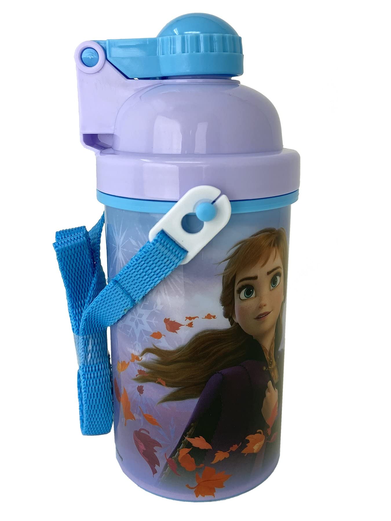 Disney Frozen Anna and Elsa Backpack School Supplies Set for Girls ~ Bundle with 16" Frozen School Bag, Lunch Bag, Plastic Water Bottle, Frozen Stickers, and More.