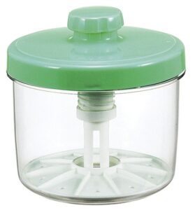 tombow storage container, pickle container, 0.8 gal (3 l), made in japan, instant green, mummy, type 3