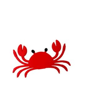 boglets - crab charm compatible with bogg bags, simply southern totes, and other similar beach bags (crab)…