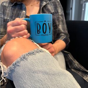 #BOYMOM | Boy Mom | 11 OZ Matte Custom Boy Mama Coffee Mug - Mom Mug - New Mom Cup Mother of Boys Wine Tumbler Best Mom Coffee Mug Tumbler