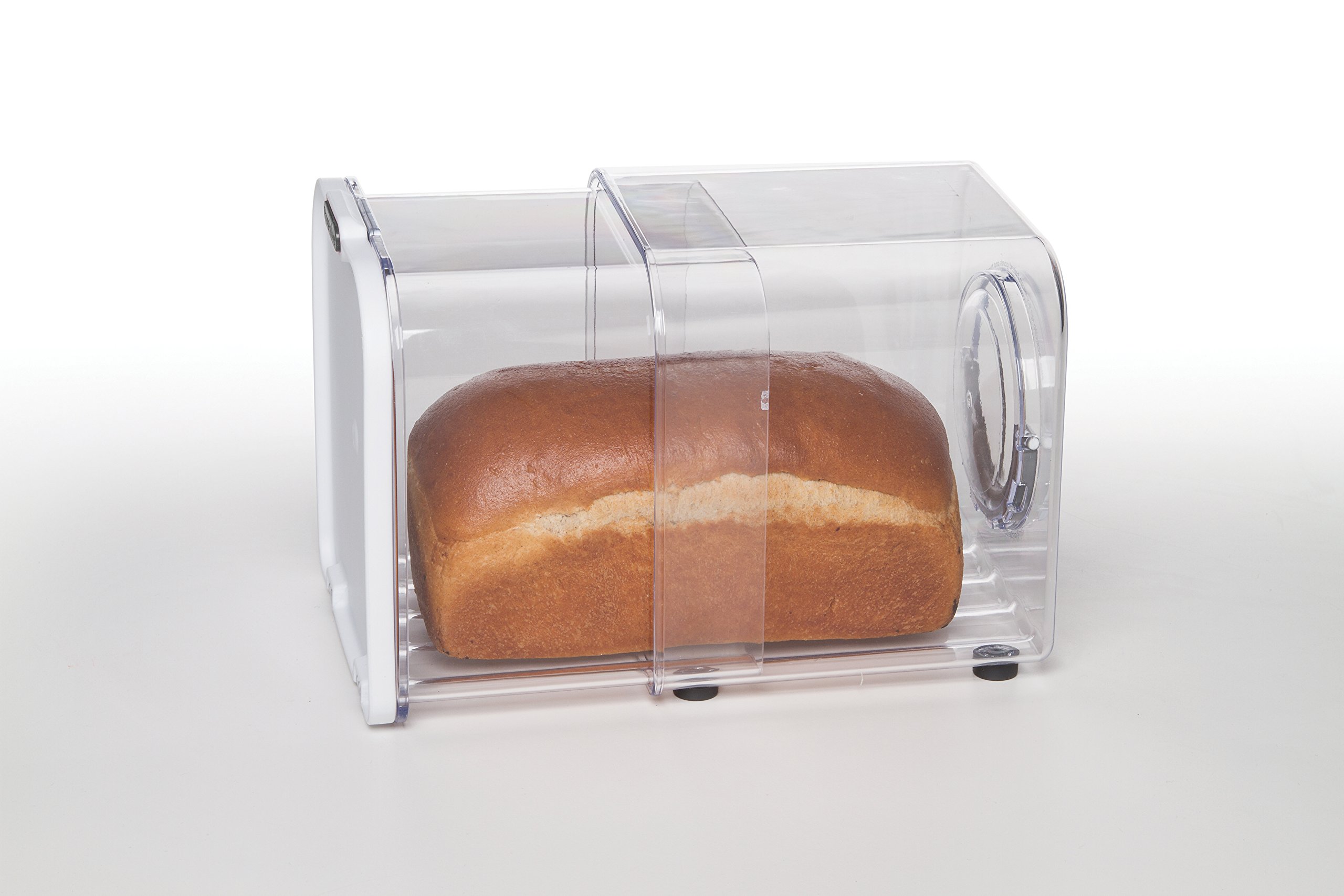 Prepworks by Progressive Bread ProKeeper, PKS-800 Adjustable Air Vented Bread Storage Container, Expandable Bread Holder