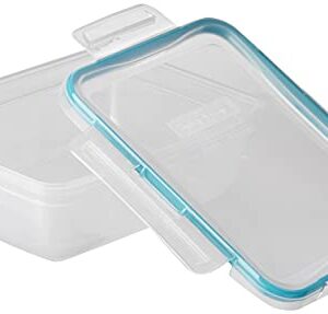 Snapware Total Solution 20-Pc Plastic Food Storage Containers Set, 8.5-Cup, 5.5-Cup, 4-Cup, 3-Cup, and 1.2-Cup Meal Prep Containers, BPA-Free Lids with Locking Tabs