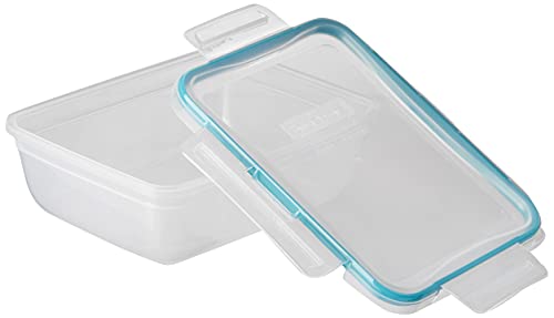 Snapware Total Solution 20-Pc Plastic Food Storage Containers Set, 8.5-Cup, 5.5-Cup, 4-Cup, 3-Cup, and 1.2-Cup Meal Prep Containers, BPA-Free Lids with Locking Tabs