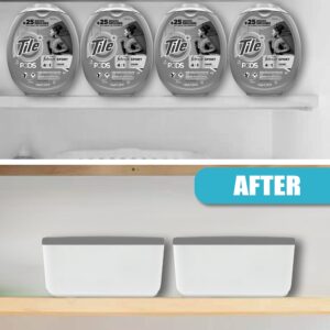 Skywin Laundry Pod Slide Lid Container - Laundry Room Storage for Detergent Pods, Great for Dishwasher Pods