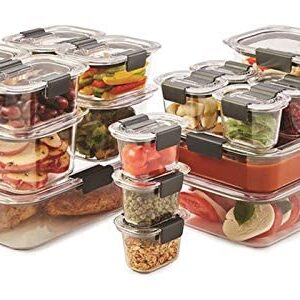 Rubbermaid Storage container set, Clear