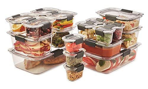 Rubbermaid Storage container set, Clear