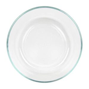 Pyrex Simply Store 7203 Round Clear Glass Food Storage Bowl - 2 Pack Made in the USA