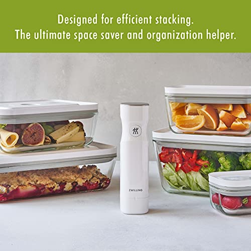 ZWILLING Fresh & Save 2-pc Large Glass Airtight Food Storage Container, Meal Prep Container