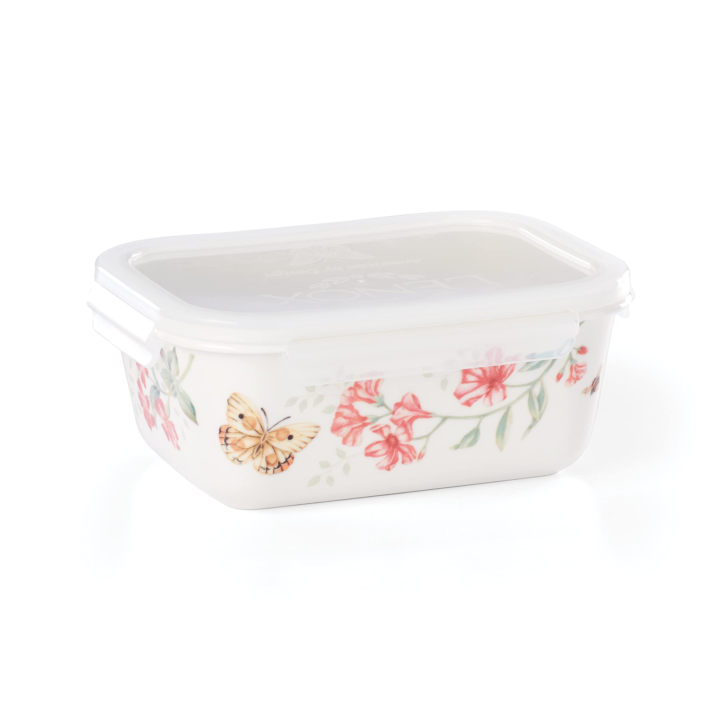 Lenox 892524 Butterfly Meadow Rectangle Food Storage Container