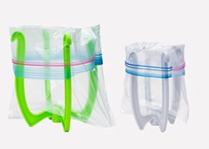 bag well sealable bag holder for gallon and quart size food storage bags