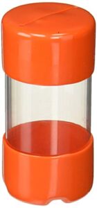 viewtainer cc24-8 storage container, 2 by 4-inch, orange