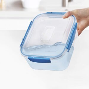 Joseph Joseph Nest Lock 10-Piece and Nest 12-Piece Plastic Food Storage Container Sets with Lockable Airtight Leakproof Lids