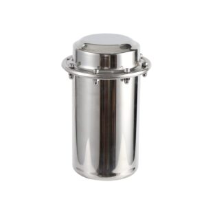 time capsule (vertical) anti-corrosion waterproof stainless steel capsule container durable for future graduation gift