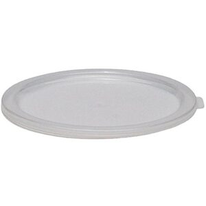 cambro translucent lids for 6 and 8 qt. round containers, pack of 12 rfsc6pp-190