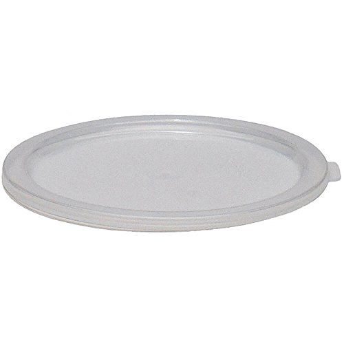 Cambro Translucent Lids for 6 and 8 qt. Round Containers, Pack of 12 RFSC6PP-190