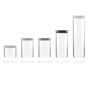 Joseph Joseph Podium™ 5-piece storage container set - Editions (Sage),Green