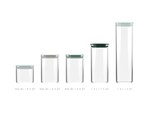 Joseph Joseph Podium™ 5-piece storage container set - Editions (Sage),Green