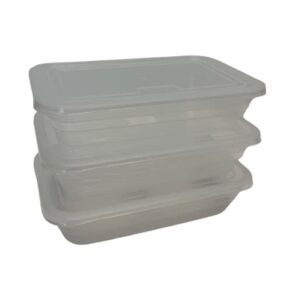 mintra home storage containers 2.3l (clear)