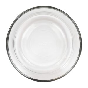 Pyrex Simply Store 7201 Round Clear Glass Storage Container - 2 Pack Made in the USA